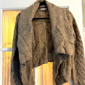 Vince Cardigan, Brown, Size M, Merino Alpaca wools. EUC